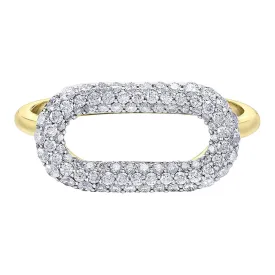Pavé Diamond Right-Hand Ring