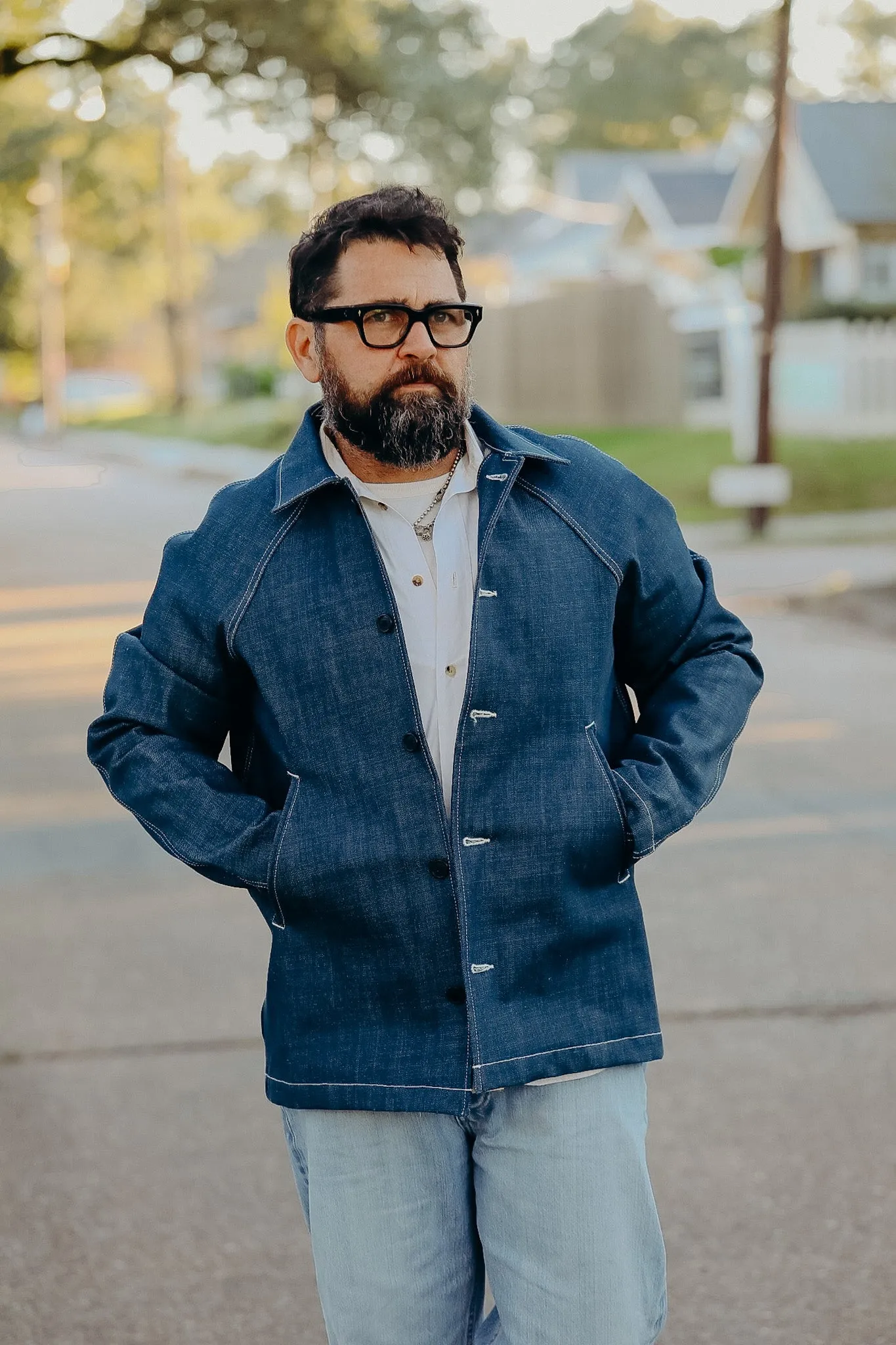 Peacoat-Light Indigo Denim