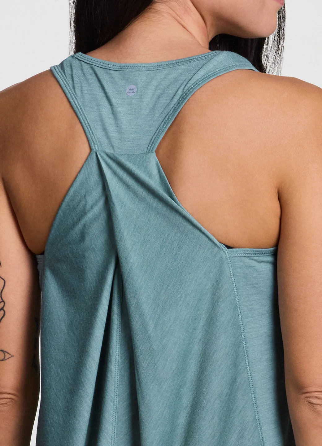 Prime Relaxed Twist Back Tank Top