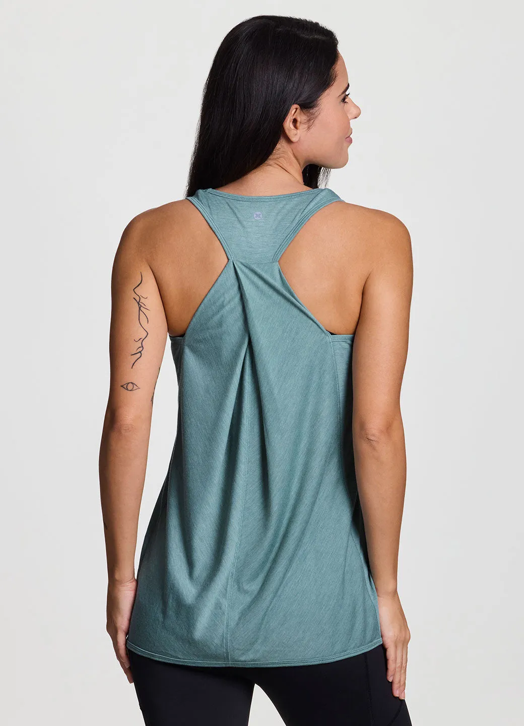 Prime Relaxed Twist Back Tank Top