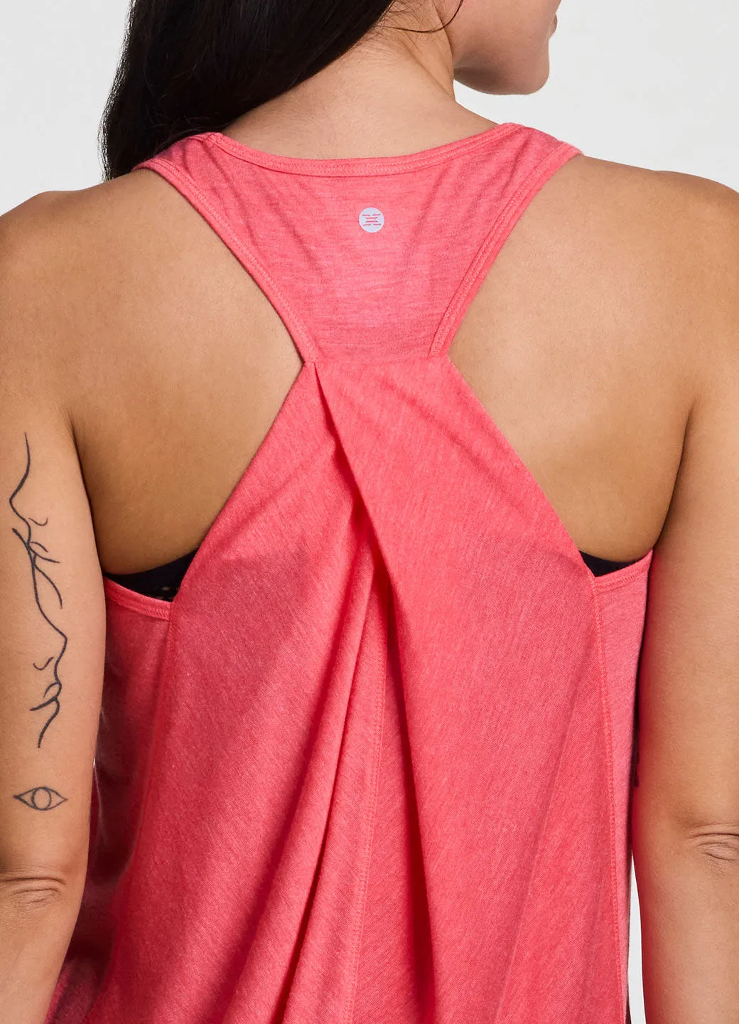 Prime Relaxed Twist Back Tank Top