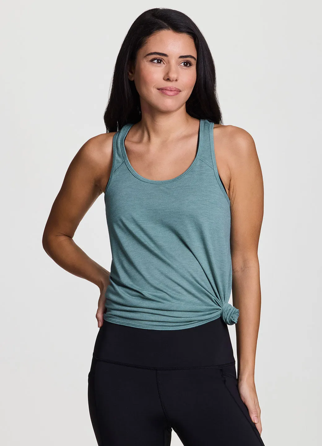 Prime Relaxed Twist Back Tank Top