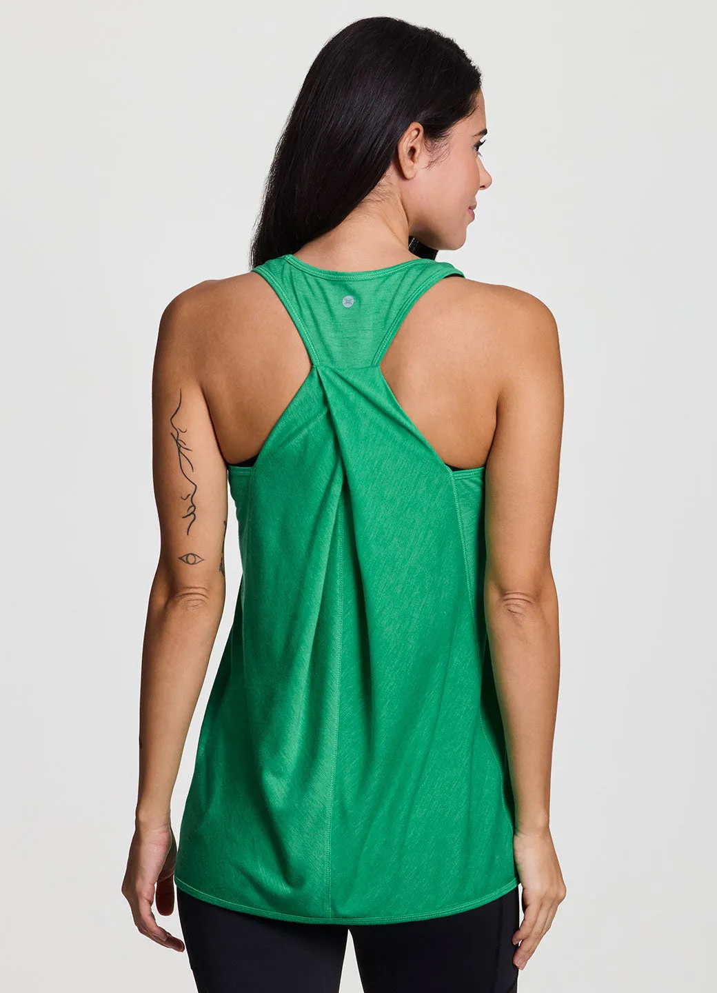 Prime Relaxed Twist Back Tank Top