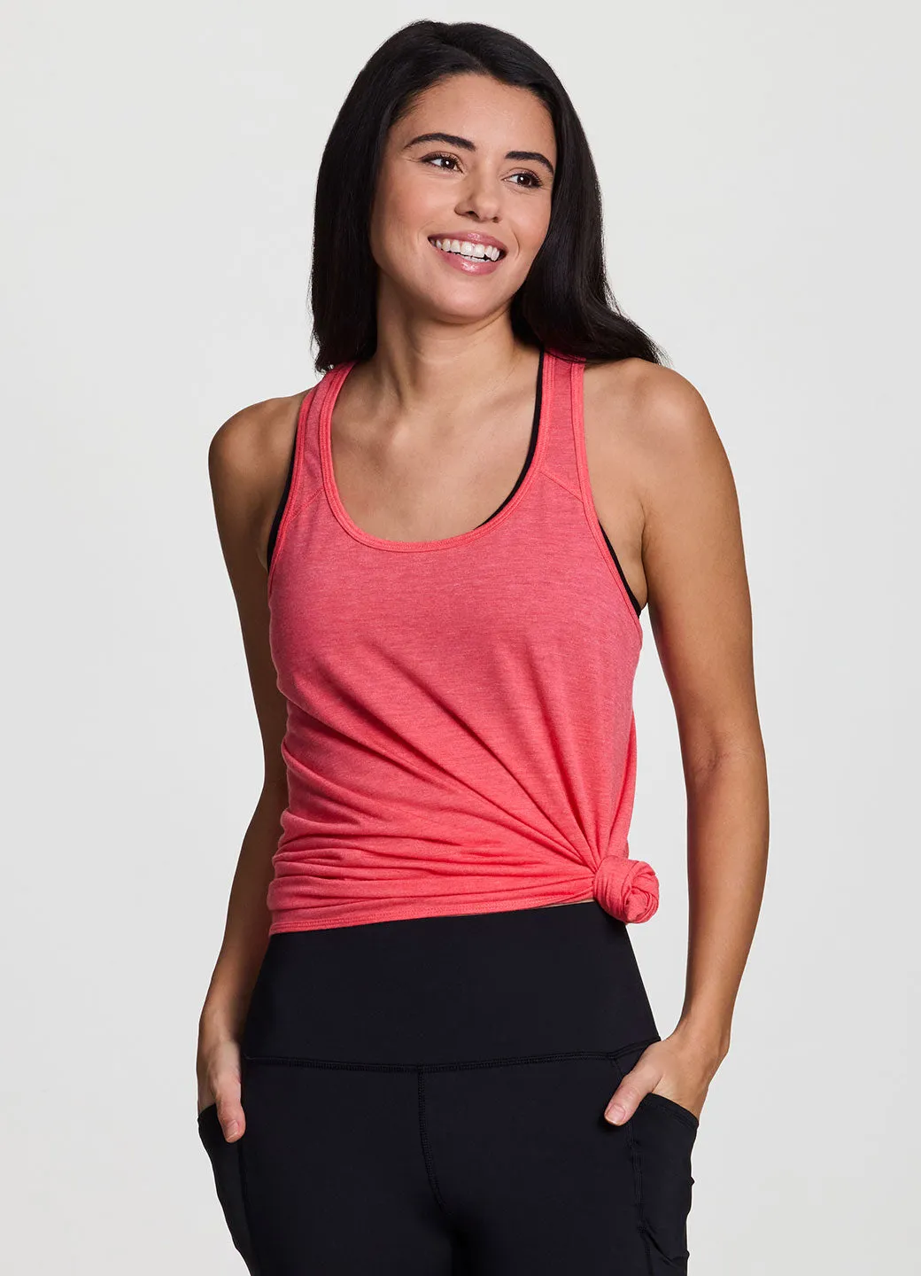 Prime Relaxed Twist Back Tank Top