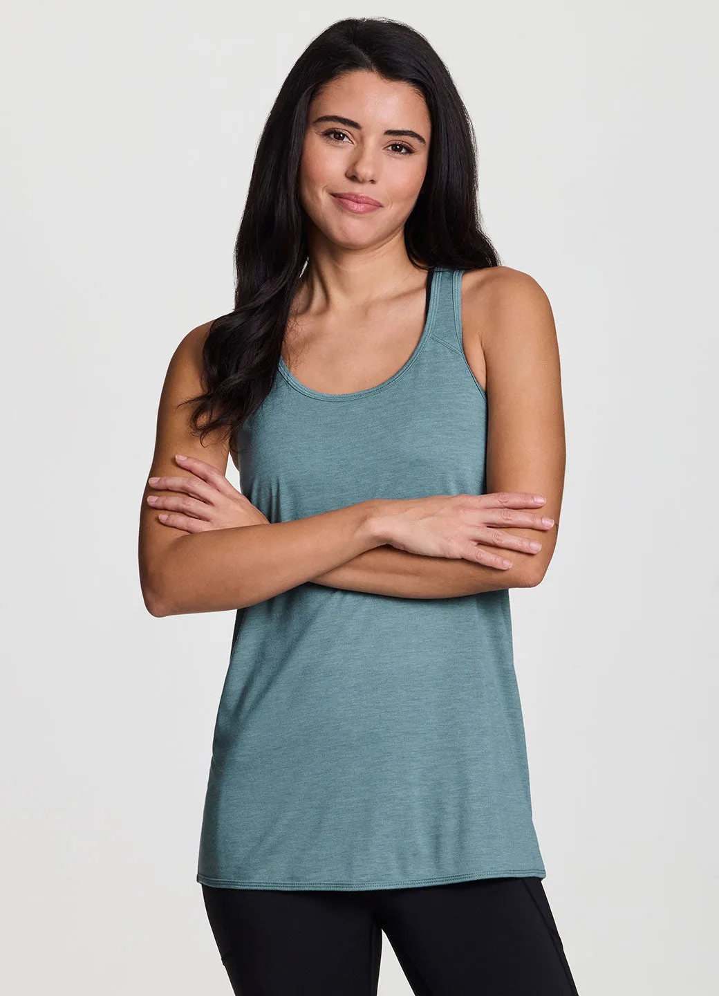 Prime Relaxed Twist Back Tank Top