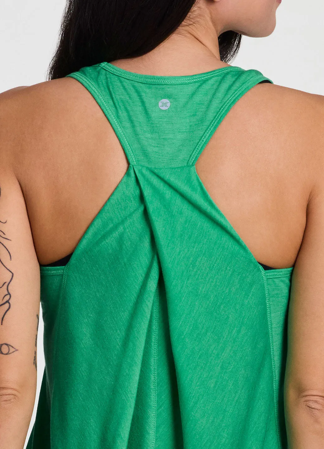 Prime Relaxed Twist Back Tank Top