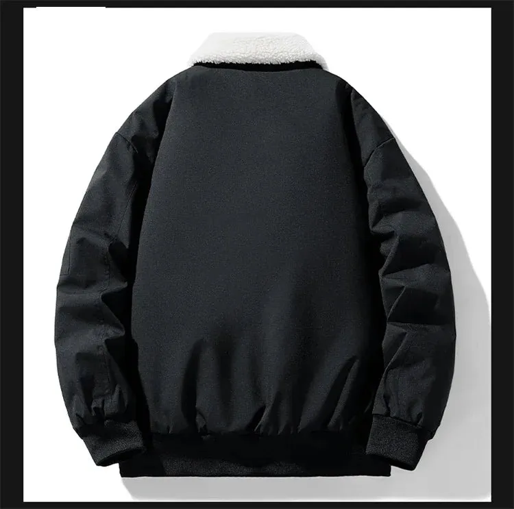 Sherpa Collar Bomber Jacket