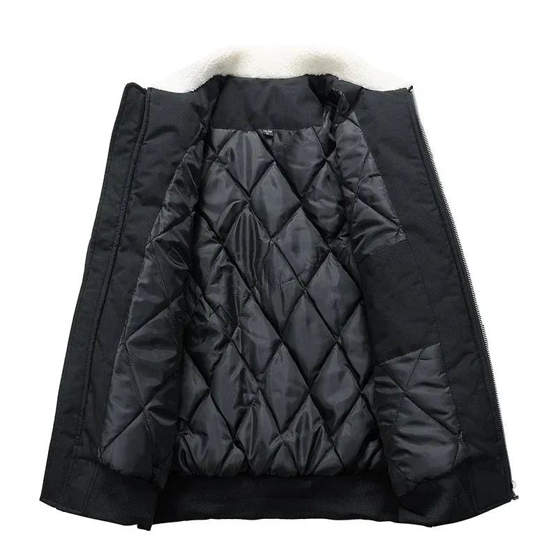 Sherpa Collar Bomber Jacket
