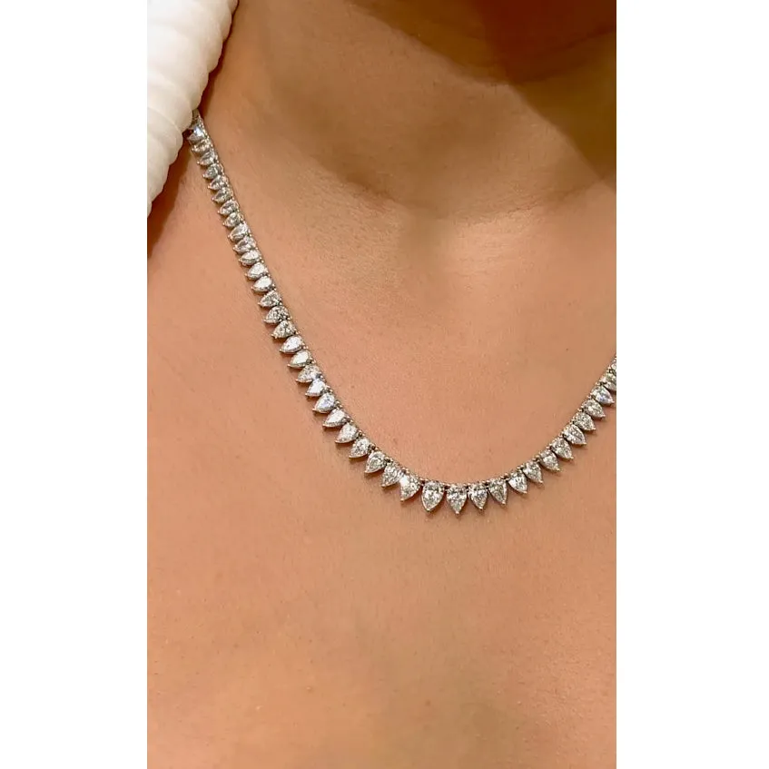 The 26.40 Carat Diamond Necklace - EF/VS