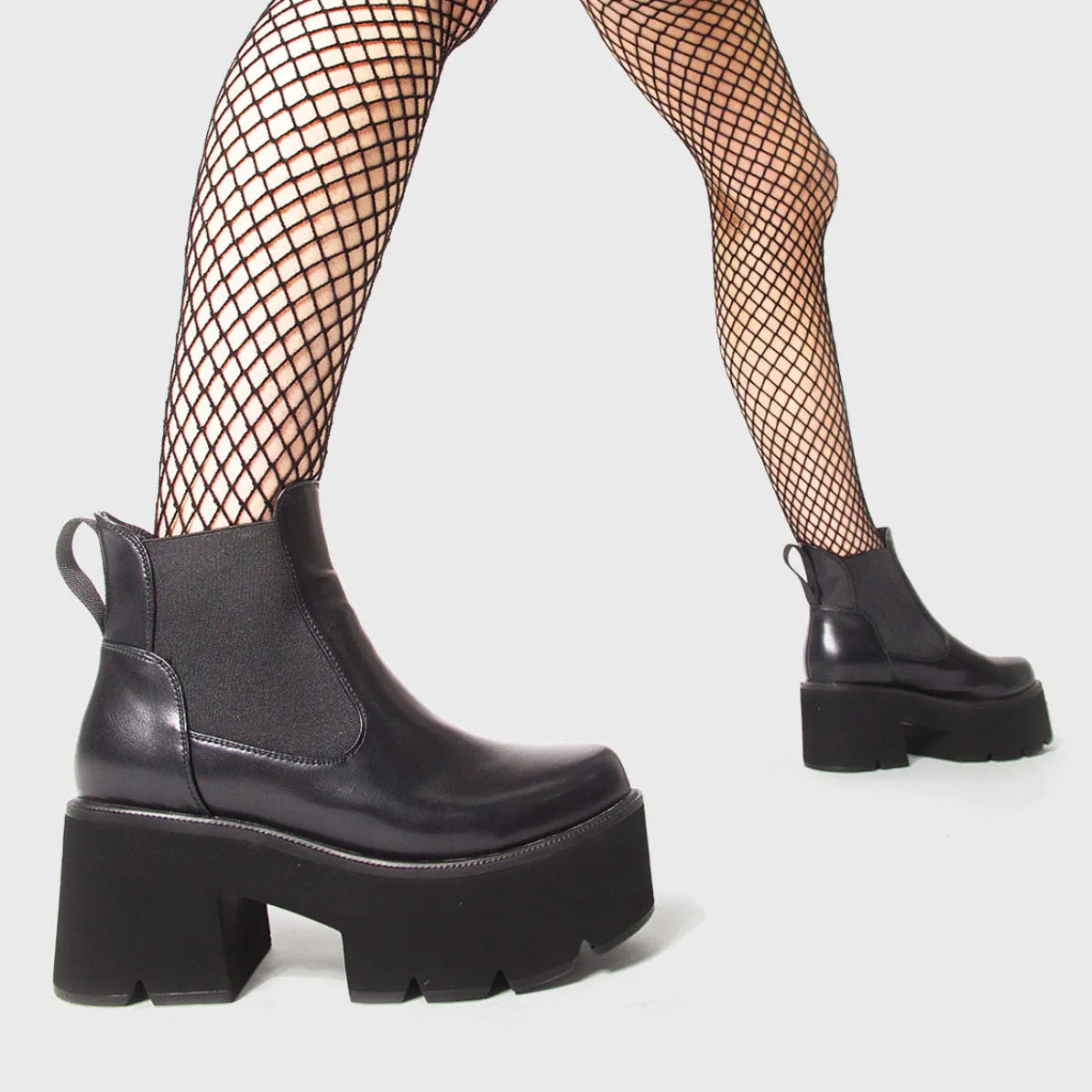 Tough Love Chunky Platform Ankle Boots