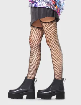 Tough Love Chunky Platform Ankle Boots