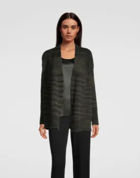 Woman Longsleeves open-front Cardigan 6712